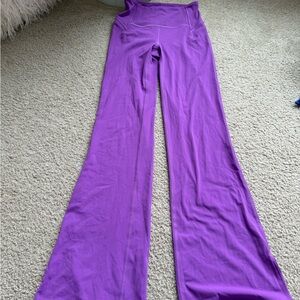 Purple Women's Wide-Leg Pants
